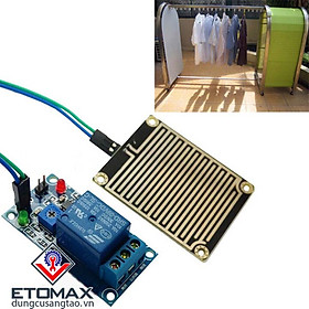Mua Mạch công tắc cảm biến nước mưa  đóng ngắt mạch điện theo lượng mưa có thể tùy chỉnh được
