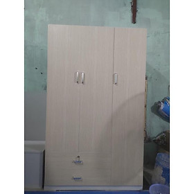 Mua Tủ Nhựa Đài Loan 3 Cánh Cao 2m Màu Gỗ Sồi 388