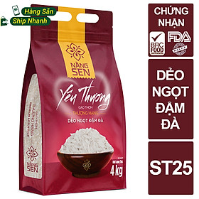 Gạo thơm thượng hạng - Nàng Sen Yêu Thương