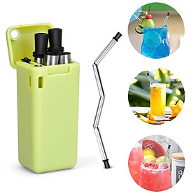 Mua Ống Hút Gấp Gọn Bảo Vệ Môi Trường Final Straw - Ống Hút Gấp Gọn Từ Kim Loại Và Cao Su