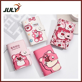 VÍ ĐỰNG THẺ GẤU DÂU LOTSO DỂ THƯƠNG - JL - HÌNH NGẪU NHIÊN