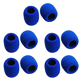 10 Pack Foam Microphone Cover Thick Handheld Stage Mic Windscreen