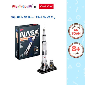 Đồ Chơi CUBIC FUN Xếp Hình 3D Nasa: Tên Lửa Vũ Trụ Saturn V - Apollo DS1059H