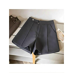 Quần short nữ cạp cao đùi nữ chất liệu vải tuyết mưa bigsize 40 - 75kg ( S01 )