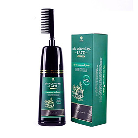 [Chính hãng] Dầu Gội Phủ Bạc Laco Black Hair - Tóc đen tự tin sau 9 phút