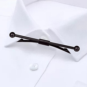 Tie Clips Tie Collar Bar Pin Shirt Collar Clip Tie Pins for Men Shirt Suit