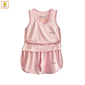 Đồ bé trai Babiboo áo thun ba lỗ, chất vải Viscose thoáng khí ,mát mẻ (6kg- 18kg ) BTK42