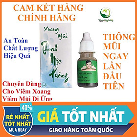 Dung Dịch Nhỏ Mũi Thanh Mộc Hương Gia Truyền 10ml