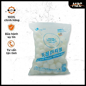 Quả Bóng Bàn Double Fish V40+ 0 Sao Hộp 100 Quả Bền Chắc, Thích Hợp Để Tập Luyện