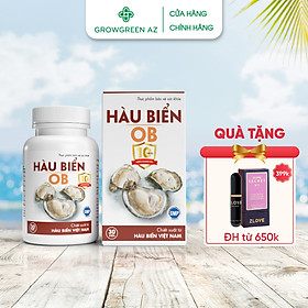 [COMBO 2 HỘP] Thực phẩm bảo vệ sức khỏe Hàu Biển OB - tăng cường sinh lực, bền sinh lý - 2 hộp x 30 viên