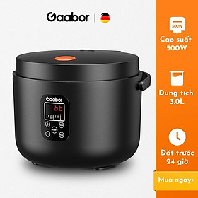 Mua Nồi cơm điện thông minh GAABOR GR-S30A dung tích lớn 3L (lòng nồi 1.2L) - 500W - Hàng chính hãng