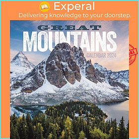 Sách - Great Mountains Square Wall Calendar 2024 by  (UK edition, paperback)