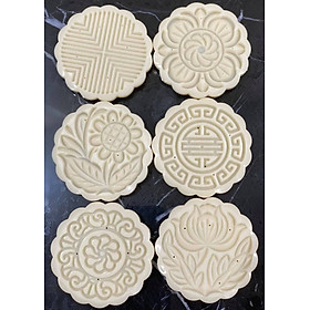 Mua Khuôn bánh trung thu lò xo 6 mặt tròn 100gr