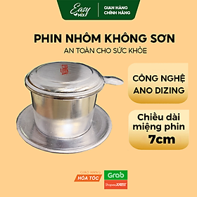 Phin Cà Phê Nhôm Nguyên Chất Không Sơn EASYMIX Size Nhỏ Miệng 7cm - VHL