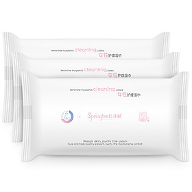 Early pregnant women women care wipes 60 pumping * 3 packets of maternal toilet paper