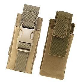 2x Adjustable Molle Single Mag Pouch Magazine Pouch Waist Bag  Pouch