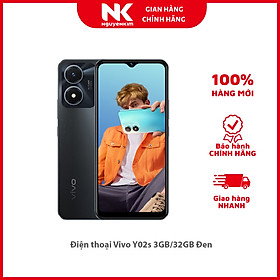 Mua Điện thoại Vivo Y02s 3GB/32GB Đen - Hàng chính hãng