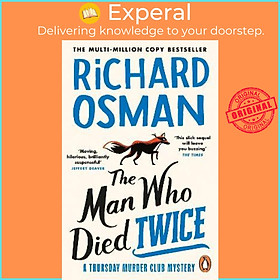 Sách - The Man Who Died Twice by Richard Osman (UK edition, paperback)