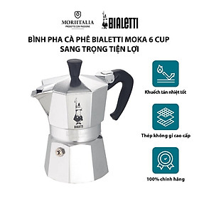 Mua Bình pha cà phê hàng chính hãng Bialetti Moka 6 cup sang trọng tiện lợi 990001163/AP