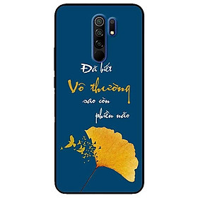 Ốp lưng dành cho Xiaomi Redmi 9 mẫu Chiếc Lá Vô Thường