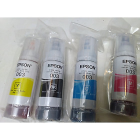 Bộ mực 4 màu dành cho máy in Epson L1110