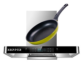 Mua  SALE 50% + TẶNG CHẢO CHỐNG DÍNH SUNHOUSE  Máy Hút Mùi Mạnh Mẽ KOPPER HL42T - Lực Hút 42m3/min - 900mm
