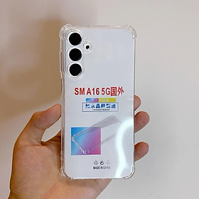 Ốp lưng cho SS A16 5G - Nhựa dẻo - Trong suốt - Chống sốc - Bảo vệ điện thoại