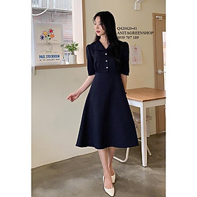 Q420420 ĐẦM XÒE CỔ BẺ CÔNG SỞ