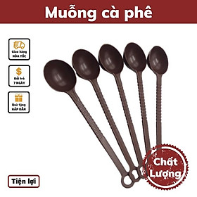 Thìa đong định lượng nâu cà phê sữa bột muỗng đong định lượng pha chế múc sốt hoa quả nhựa cao cấp an toàn