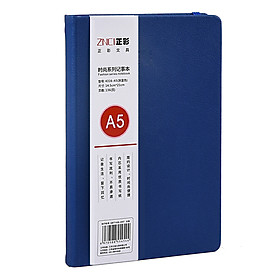 Sổ Tay/Nhật Ký ZNCI A5 4316-A5 Bìa Da (168 Trang) - Xanh Dương Đậm