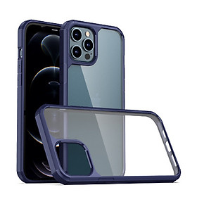 Ốp lưng chống sốc lưng trong phong cách mới dành cho iPhone 11 / 12 / 13 / 11 Pro / 12 Pro / 13 Pro / 11 Pro Max / 12 Pro Max / 13 Pro Max / 12 Mini / 13 Mini - Hàng chính hãng