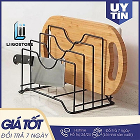 Mua Kệ Để Nắp Nồi Gác Dao Thớt Đa Năng  Đồ Dùng Nhà Bếp
