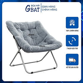 Mua Ghế Sofa Thư Giãn Ghế Lười Tựa Lưng Gấp Gọn Khung Hơp Kim Sơn Tĩnh Điện Chắc Chắn  Đệm Lông Mềm Mịn - PH2293