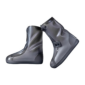 Waterproof Silicone Shoe Covers for Rain,Reusable Non Slip Rubber Rain Shoe Cover Shoe Protectors Outdoor Sole Apply to Men, Women