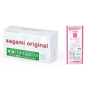 Bao cao su cỡ lớn size to 55mm siêu mỏng Sagami Original 0.02