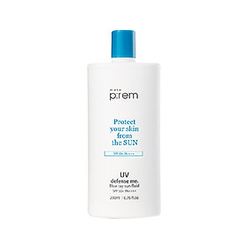 Kem chống nắng MAKE P:REM UV defense me. Blue Ray Sun Fluid SPF 50+ PA++++