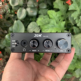 Hình ảnh JGM DAC-Q3 - DAC giải mã âm thanh 24bit - Nghe nhạc chất lượng cao, có cổng quang học - Hàng chính hãng