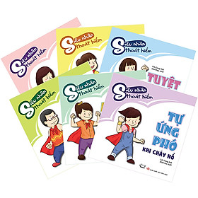 Combo Siêu Nhân Thoát Hiểm ( Trọn Bộ 6 Cuốn )(Tái Bản)