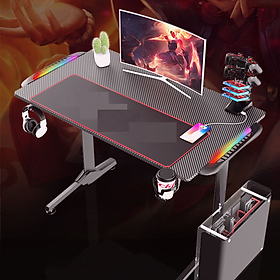 Mua Bàn gaming cao cấp  bàn làm việc có đèn led  bàn máy tính cao cấp