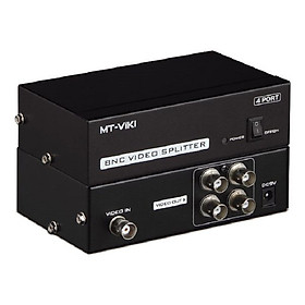 Bộ chia tín hiệu BNC Video 1 ra 4 cổng MT-104BC dùng cho camera chính hãng MT-VIKI
