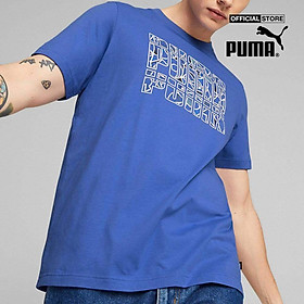 PUMA - Áo thun nam cổ tròn tay ngắn Graphics Summer 674482