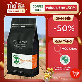 BÁO GIÁ Cà Phê Bột Ngon | Shopee Lazada Sendo Tiki mới nhất 6 Cà phê bột Robusta nguyên chất 100% 500gr - Coffee Tree thơm ngon, đậm đà