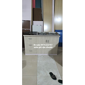 Mua Tủ bếp sẵn 2 bồn mặt gạch