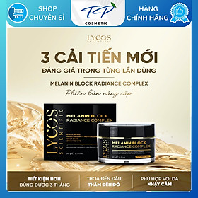 Kem Nám Đêm MELANIN BLOCK LYCOS, Kem Nám Lycos - Phiên bản nâng cấp : giảm thâm nám tàn nhang, dưỡng trắng da. hiệu quả lên đến 99%