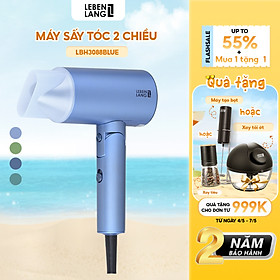 Máy sấy tóc 2 chiều nóng lạnh LEBENLANG LBL3033,công suất 2000W, chống xơ rối tóc bằng công nghệ ion, bảo hành 2 năm - hàng chính hãng