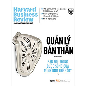 Sách HBR ON - Quản lý bản thân (Tái bản 2022)