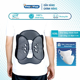 Đai lưng chỉnh hình cột sống có đệm United Medicare (A06)