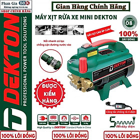 Mua Máy Rửa Xe Gia Đình DEKTON DK-RX3001 Công suất lớn 1350w – Áp Lực Mạnh  Bền Bỉ Bảo hành 1 năm - Thế Hệ Mới