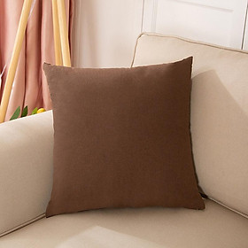 Mua VỎ Gối Tựa Lưng Trang Trí Sofa Vải Bố Gai Mềm Tông Màu Tươi Sáng Mới SBK140