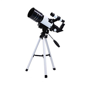 Outdoor Telescope High Clear Astronomical Refracting Telescope Professional Stargazing Telescope Compact Tripod Watching Monocular for Child Teenagers Beginners